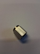 M10 x 1 Stainless Steel(303) Female Brake Fitting Blank.