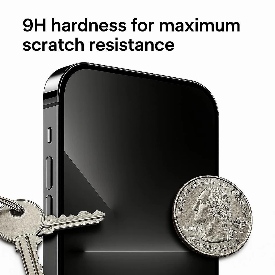 Anti Blue Light Matte TPU Screen Protector For iPhone 17 16 16e 15 14 13 Pro Max - Image 4 of 4