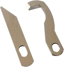 2pc Set Serger Knife Overlock Blade - Upper and Lower for Brother 925D 929D 1034