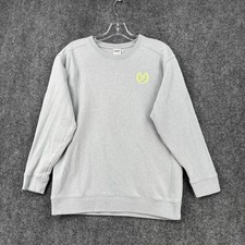 Victoria s Secret Gray Crew Neck Women s Small Sweatshirt Pullover Logo Classic