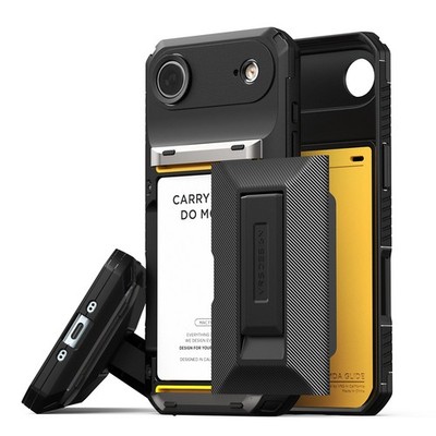 For iPhone 17 Air Case VRS [Damda Glide Hybrid] with Semi Auto Wallet Holder