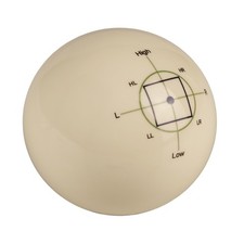 Training Cue Ball for Billards