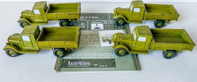 1x ZIS-5 3 Ton 9/60 North Africa Axis & Allies Miniatures