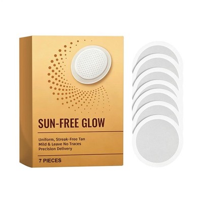 Sun Free Glow Microneedle Tanning Patches - Self Tanner For Natural Sunless Skin