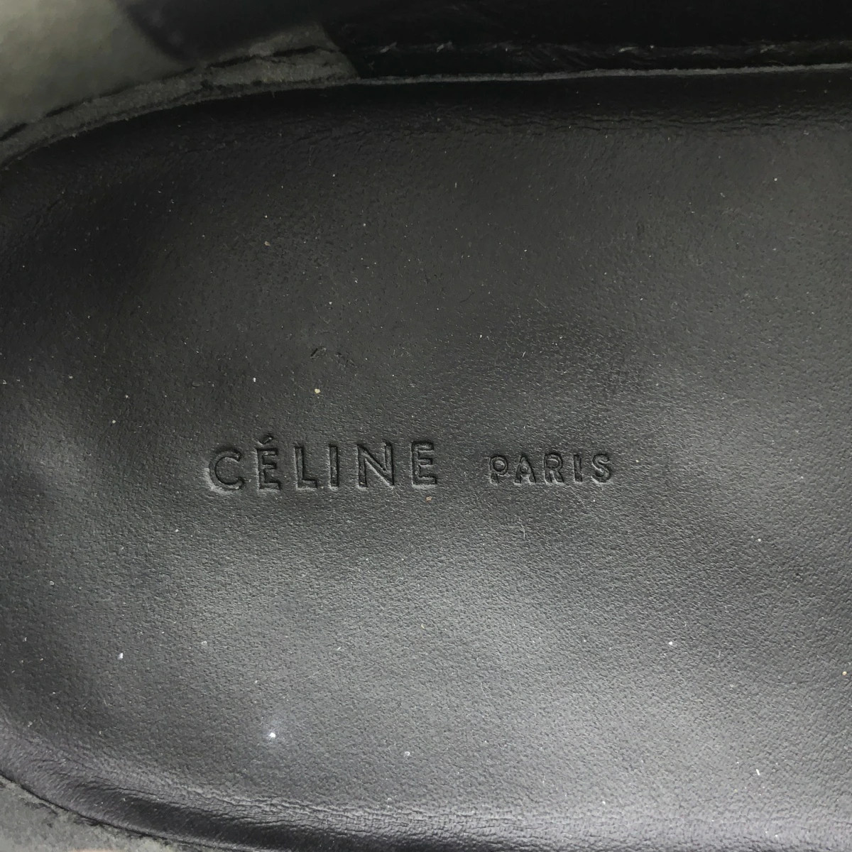 CELINE  Phoebe Era Python Leather Slip On Sneaker… - image 5