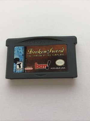Broken Sword GBA Tested AUTHENTIC