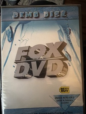 VTG 2002 FOX DVD DEMO DISC #2 MOVIE RARE PROMO ICE AGE MOULIN ROUGE PLANET APES