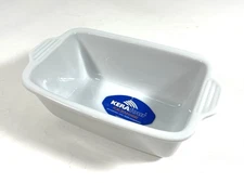 KERAfour Porcelainware Baking Dish White Made In Portugal New With Sticker