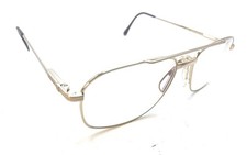 Stetson 178 057 Vintage Zyloware Gold Metal Aviator Eyeglasses Frames 57-16