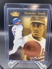 1997 Pinnacle Mint Collection Bronze #17 Sammy Sosa Cubs BASEBALL Card I2