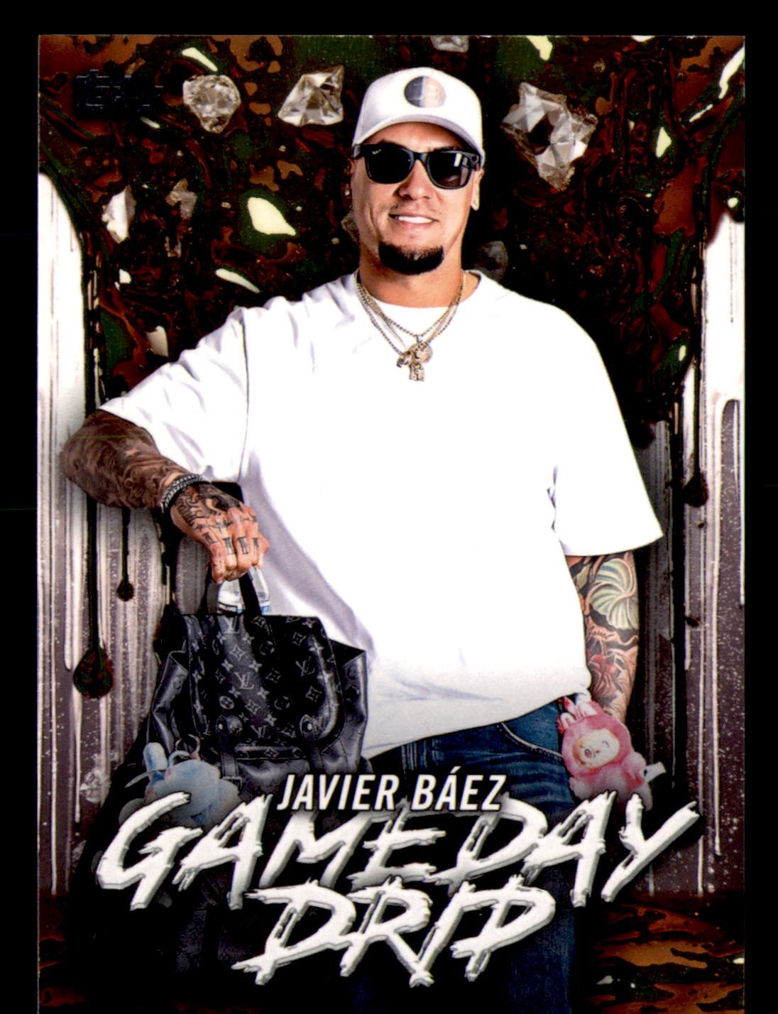 2026 Topps Celebrations - Javier Baez Gameday Drip Insert #GD-3 Tigers