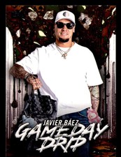 2026 Topps Celebrations - Javier Baez Gameday Drip Insert #GD-3 Tigers