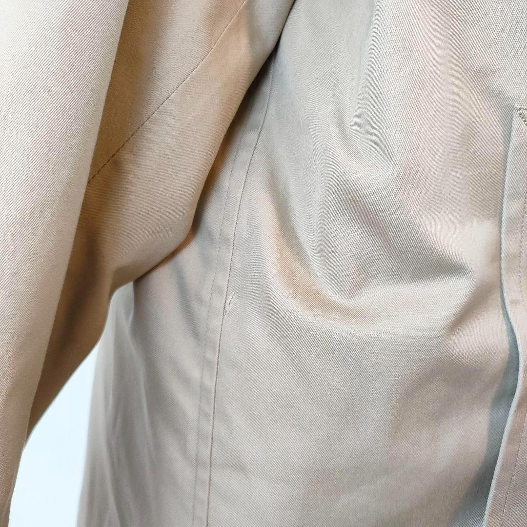 Burberry Long Coat Outerwear With Liner Check Pattern Beige Size M For Men thumbnail 12