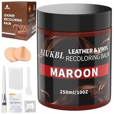 Leather Recoloring Balm, Leather Color Restorer, Leather Restorer for Maroon