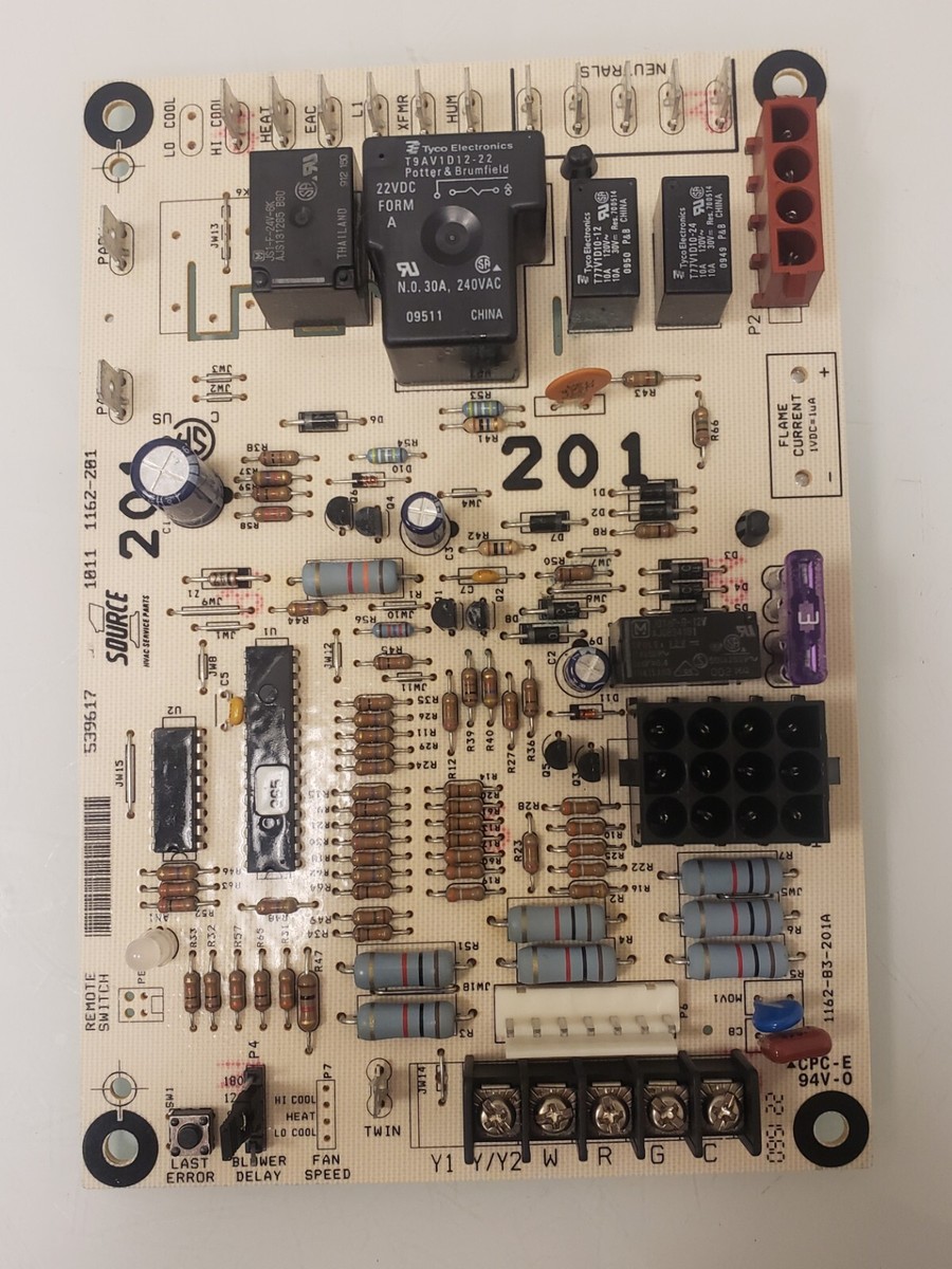 1162-B3-201A 539617 1011 1162-201 OEM control board of York