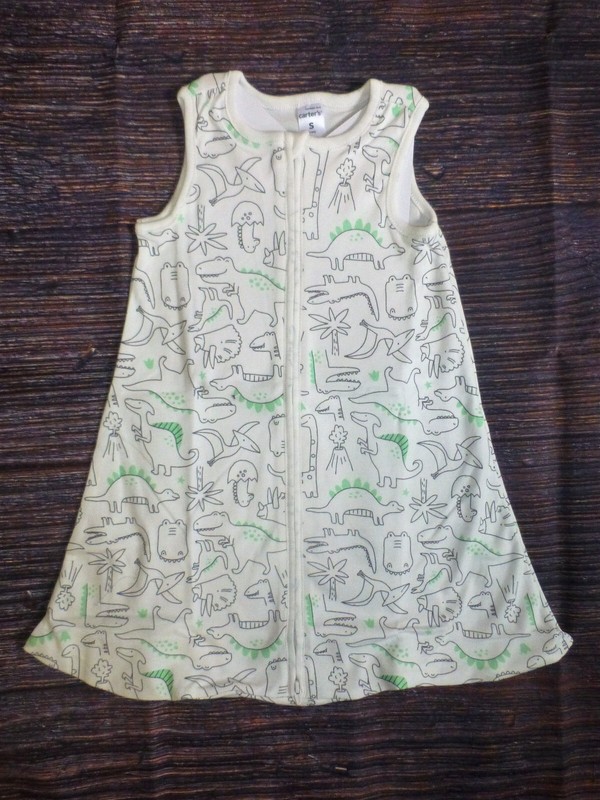 NWT Carter's Dinosaur Baby Boys Sleeper Pajamas Sleep Bag Gown