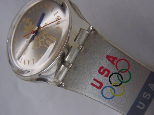 RELOJ PULSERA RELOJ GZ150 ATLANTA OLYMPICS 1996 MOVIMIENTO CUARZO PARA HOMBRE FUNCIONANDO - Imagen 10 de 15