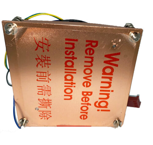 NEW Evercool 95W Intel Xeon E3 E5 1U Server CPU PWM Fan Cooler w/Copper Heatsink - Picture 7 of 12