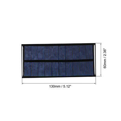 Panneau Solaire Miniature 5.5V 70mA 0.385W - Dimensions 90x30mm, Pour Projets DIY Bricolage