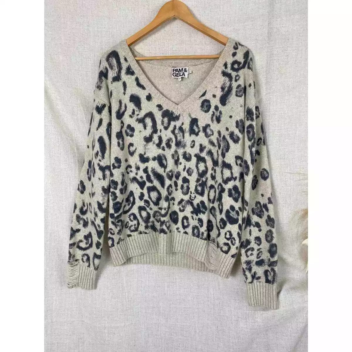 Pam and gela leopard clearance sweater