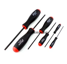 Bondhus 6pc Ball End Hex Screwdriver Set 1.5-5mm Metric MADE IN USA 10686