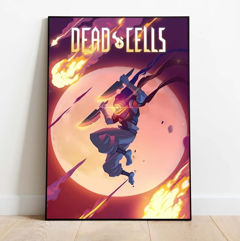 Dead Cells Poster, Wall Art & Home Decor, Video Game Poster Gift