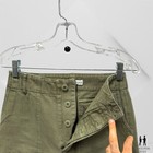 RE/DONE Originals High Rise Cargo Pant in Army Green Size 27 x 26 — photo 5