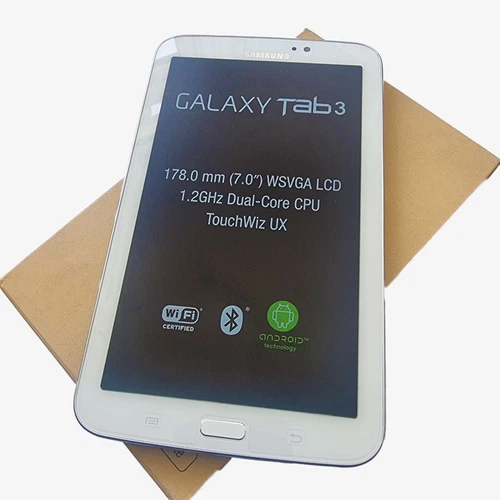 New Samsung Galaxy Tab 3 WiFi ✔ 7 inch Android 4.1.2 8GB Tablet White • SM-T210