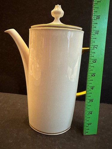 Franciscan "Antique Green" Coffee Pot w/Lid, Sugar w/Lid, Creamer w/o Lid, Bowl - Bild 2 von 20