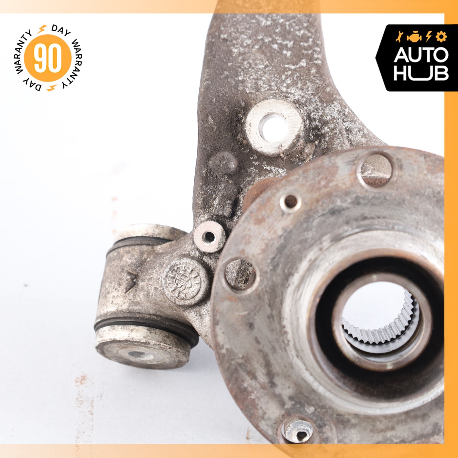 07-11 Bentley Continental GTC Rear Right Side Spindle Knuckle Hub OEM 62k