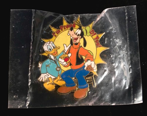 DISNEY Central Florida Blood Bank Drive 2002 Donald Duck Goofy PIN 16914 LE 600