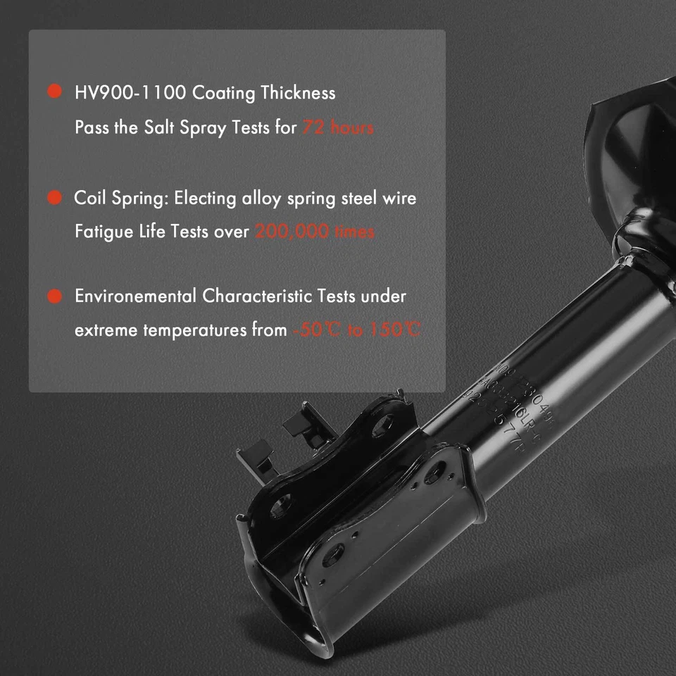 2x Rear Left & Right Side Shock Absorber for Suzuki Esteem 1995-2002 4180160G20 - Image 4 of 4