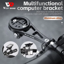 WEST BIKING Bicycle Computer Holder Bracket Bike Light Mount for Garmin GoPro