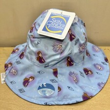 DISNEY Frozen II Anna Elsa Kids Bucket Hat w/UPF 50 Protection