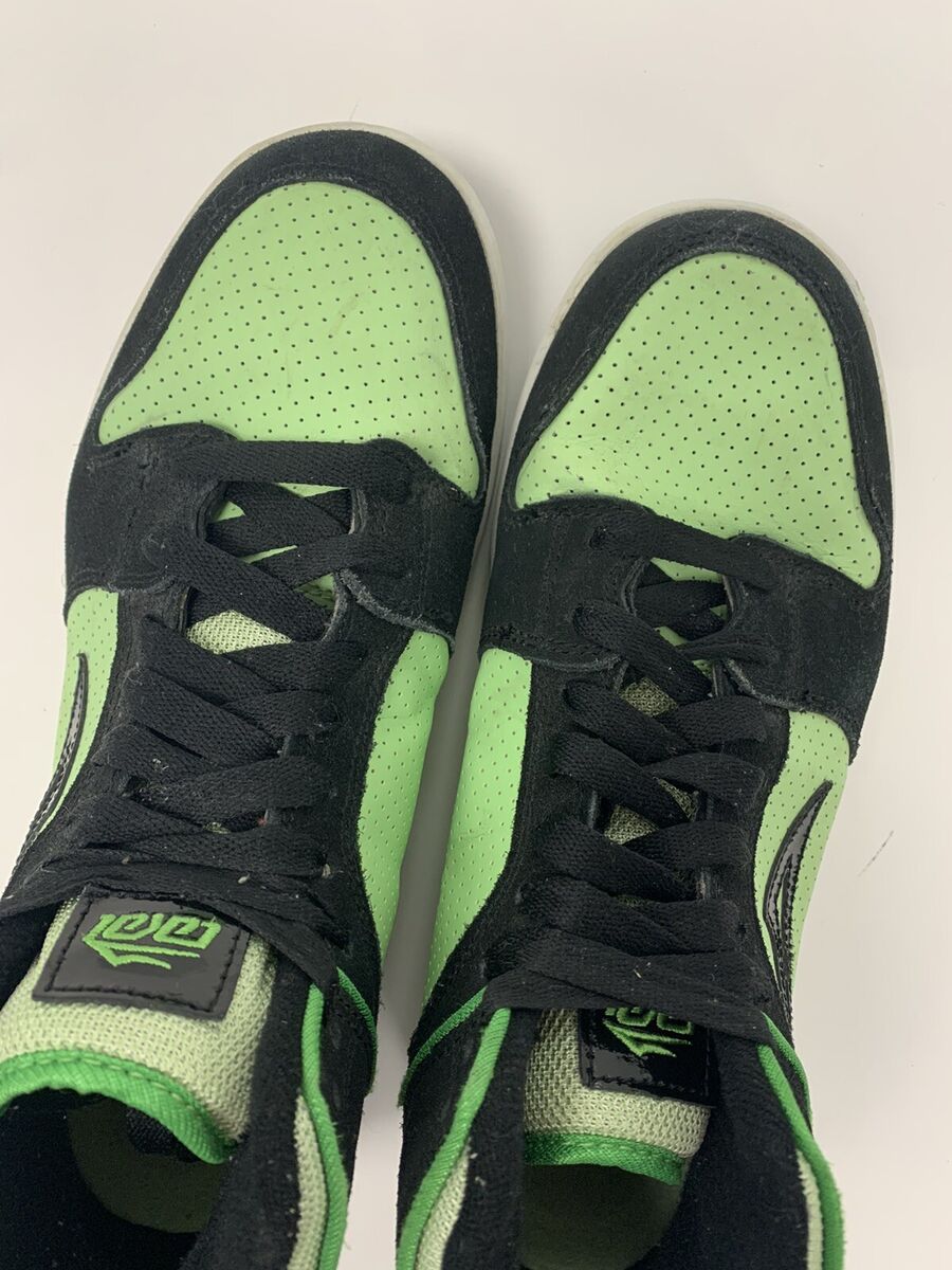 Lakai Telford Skate Shoe Footwear Size 11.5 Black/Green Lakai Telford Skate Shoe Footwear Size 11.5 Black/Green