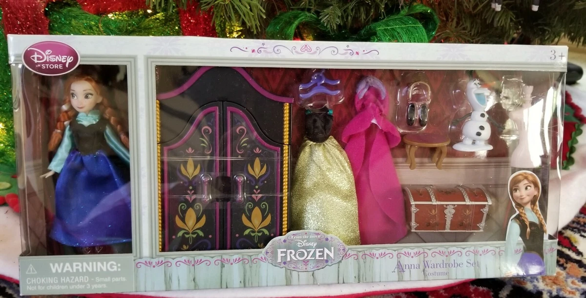 Frozen Elsa Anna Wardrobe Doll Sets Giftsets Mini Disney Store