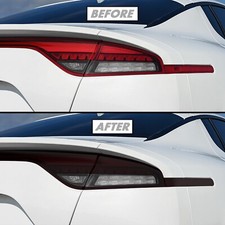 For 2022-2023 Kia Stinger Tail Light Cutout Smoke Precut Vinyl Tint Overlays