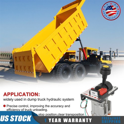 NEW PTO Switch Dump Truck Tipper Hydraulic System Slow down Func Control Valves - Picture 9 of 22