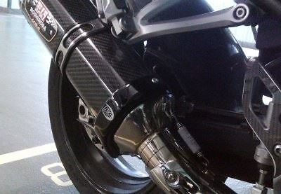 R&G Exhaust Protector (Yoshimura R-77) Black Kawasaki GPZ500 1987 - 2004