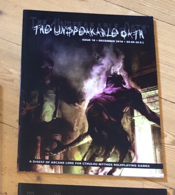 Unspeakable Oath #18 - Cthulhu- Arc Dream Publishing
