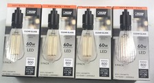 60-Watt Equivalent ST19 Dimmable Straight Filament Clear Glass Vintage Edison