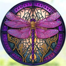 DIY 5D Diamond Painting Kits for Adults Diamond Art Dragonfly 11.8X11.8