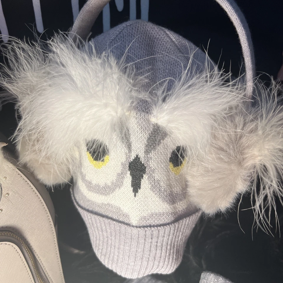 Mochila Kate Spade Owl Tomi, guantes, billetera y orejeras, llavero, Cc. Lote Foto 3 de 4