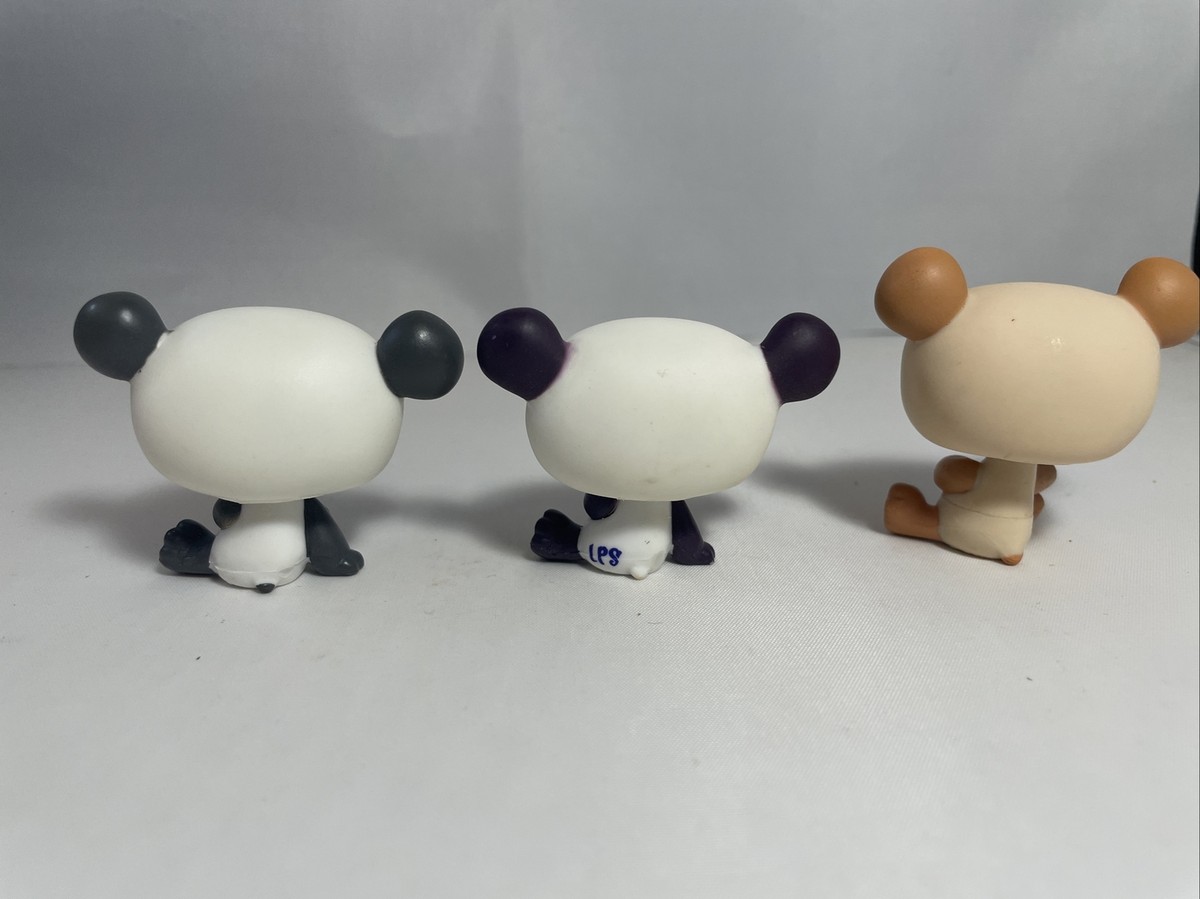 Figurine Littlest Pet Shop Panda 925 Hasbro - Occasion, Animal Sauvage, Collection Jouet
