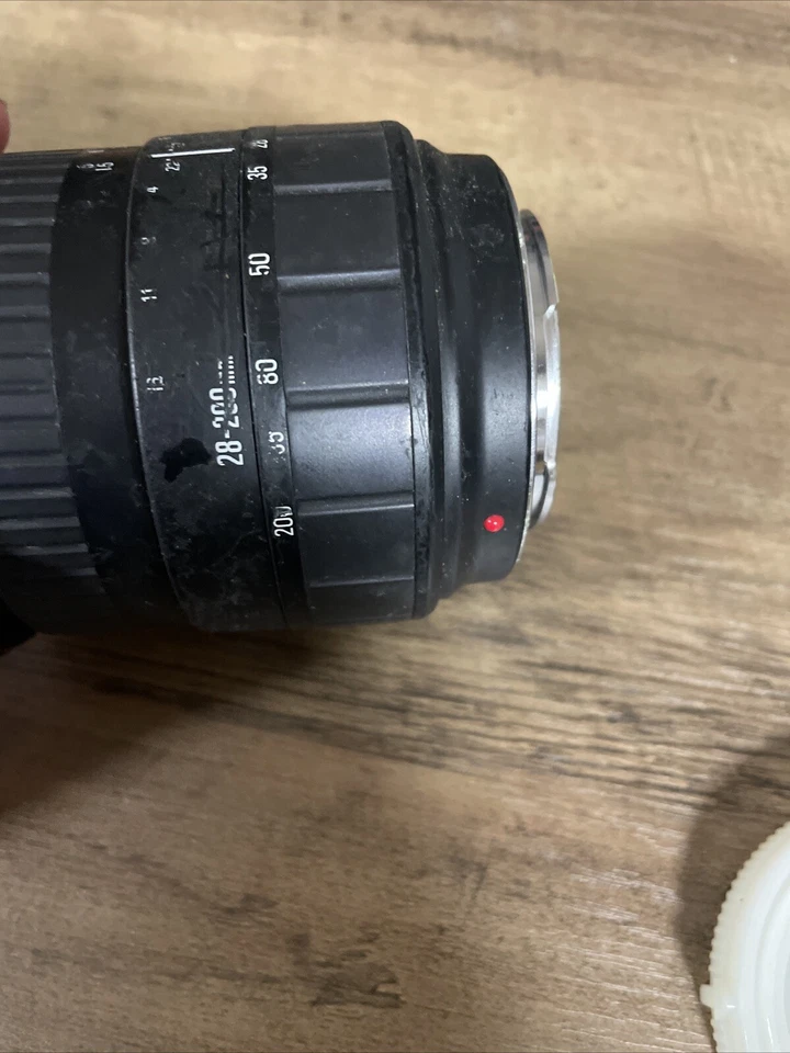 Sigma 28-200mm Zoom Lense, F3.8-5.6, Minolta * Please Read Description* W15-cd23 - Image 3 of 4