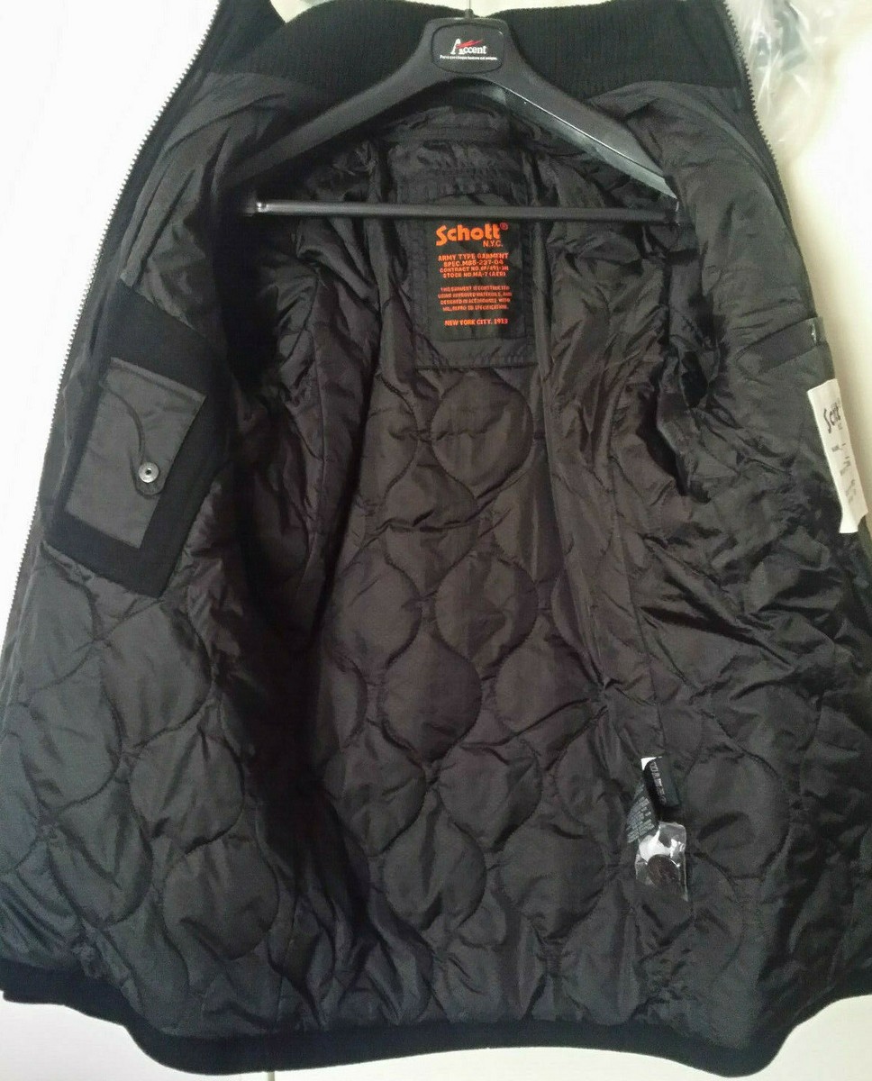 SCHOTT CYCLONE 2, Caban croise homme Schott Neuf, PVC 300 €