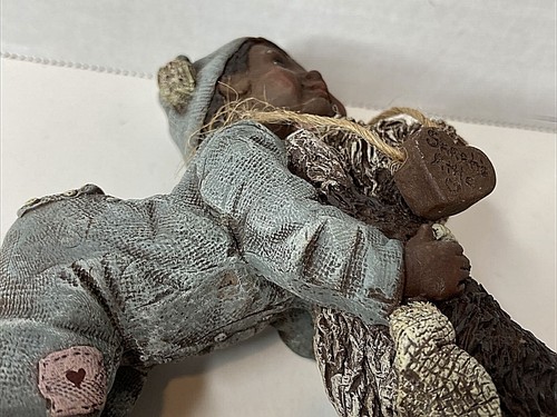 Sarah's Attic 1990 Figurine PERCY Boy w/ Dog Limited Ed. Numbered VTG USA RARE - Picture 10 of 12