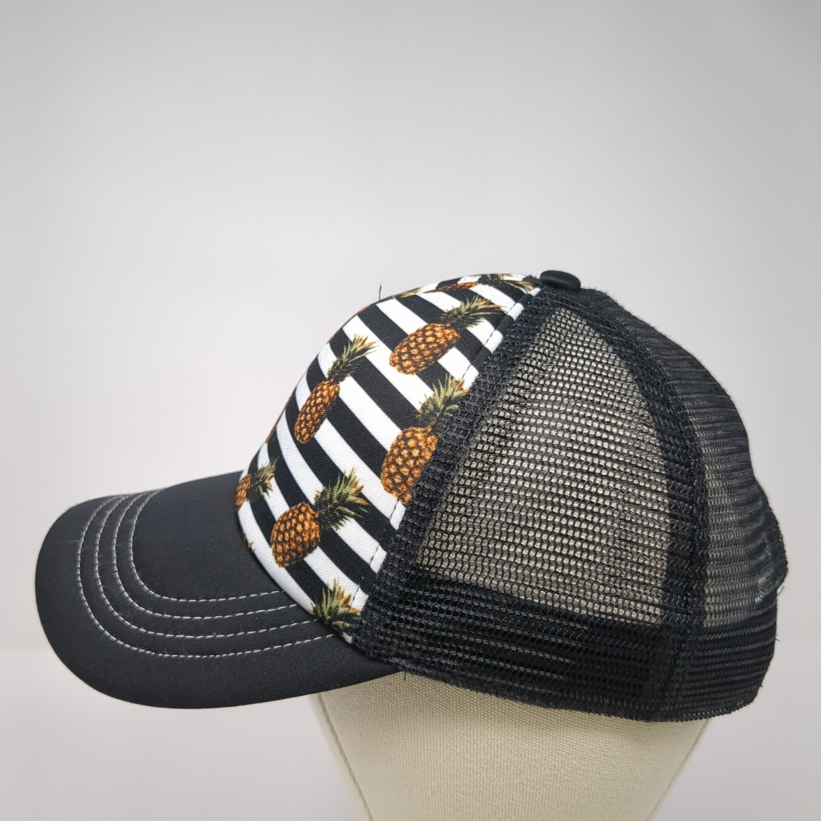 Pineapple Snapback Trucker Hat Multicolor One Siz… - image 3