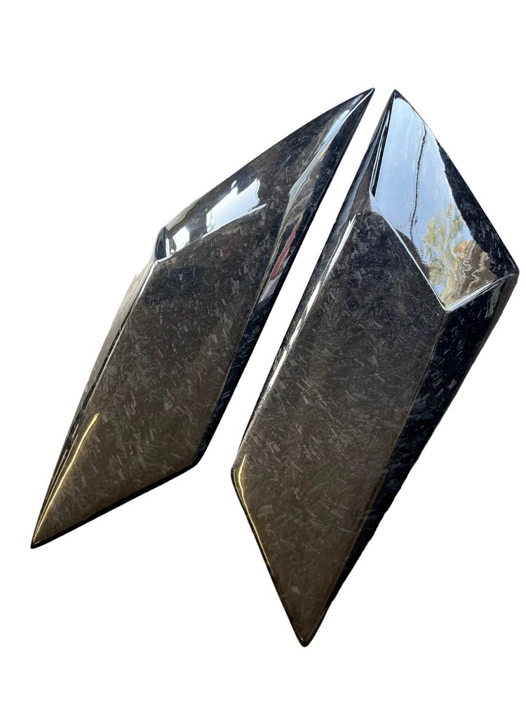 Forged Carbon Fiber Side Vent Air Intake Cover For Lamborghini Aventador LP700