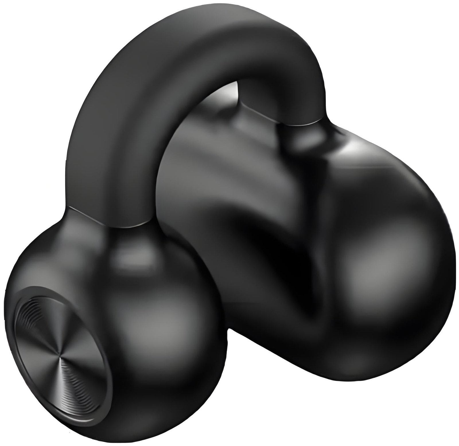 Lightweight Wireless Bluetooth Earclip Headphones for Comfortable Non-In-Ear Use